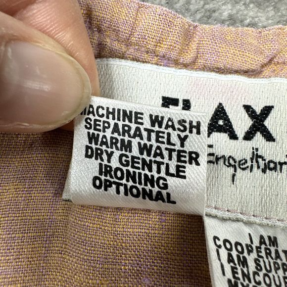 FLAX by Jeanne Engelhart Tank Maxi Dress Size S Peach - Picture 4 of 11